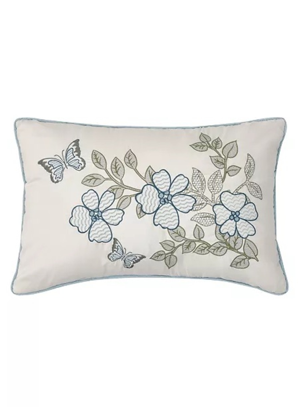 Royal Court Evergreen Boudoir Decorative Pillow, 13"x21”